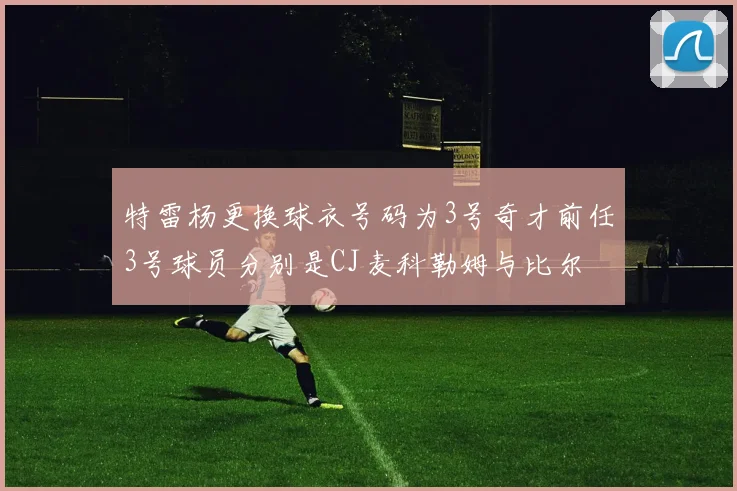 特雷杨更换球衣号码为3号奇才前任3号球员分别是CJ麦科勒姆与比尔